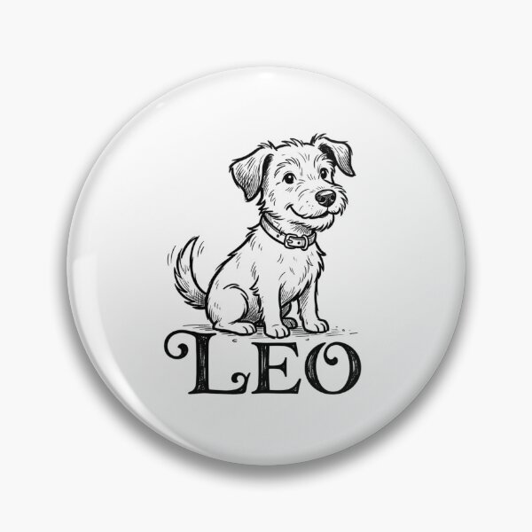 Item preview, Leo Terrier Dog Sketch for Wirehaired Pup Parents and Rescue Dog Lovers designed and sold by raedattia.