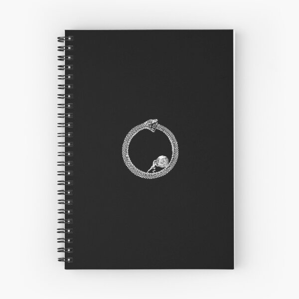 Item preview, Ouroboros Sisyphus - white with black background designed and sold by WaltzOnVenus.