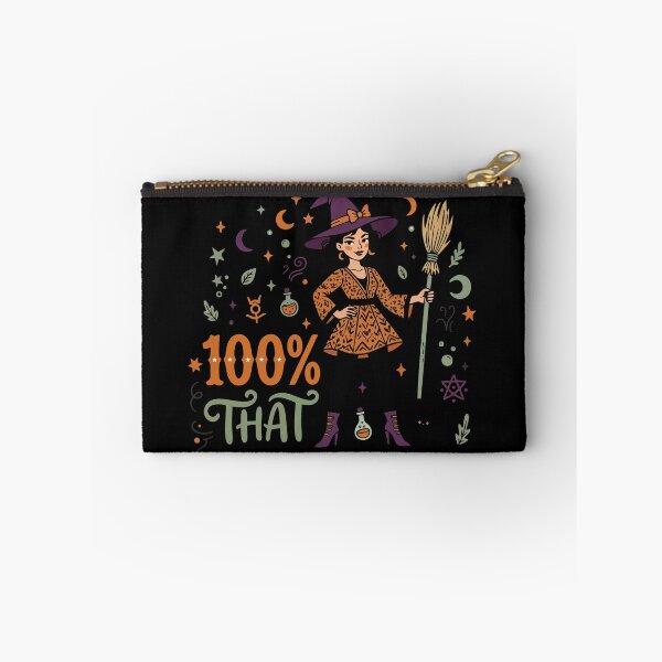 Item preview, 100% That Witch Halloween Retro Witchy Quote designed and sold by CreativeCrest.