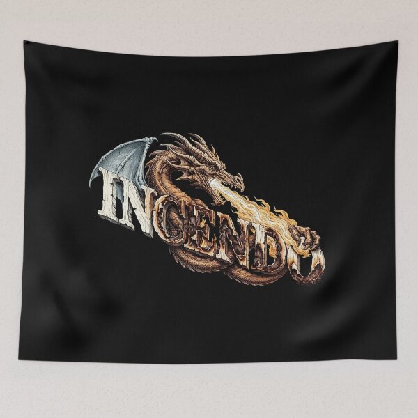 Item preview, Incendo Dragon – Epic Fire Dragon Art, Ancient Wyrm, Legendary Mythical Creature, Dark Fantasy Beast, Medieval RPG Artwork, Powerful Dragon Name, Dragon Lover Gift designed and sold by Typologystudios.