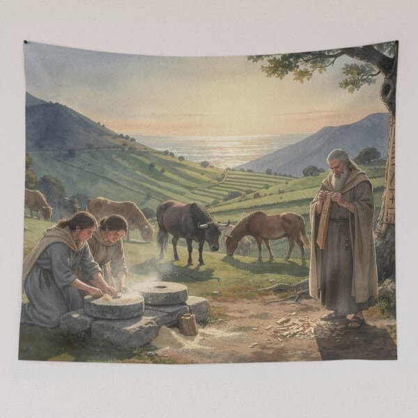 Item preview, Life of the people among the Cantabri (Celts) designed and sold by jefboutique6150.
