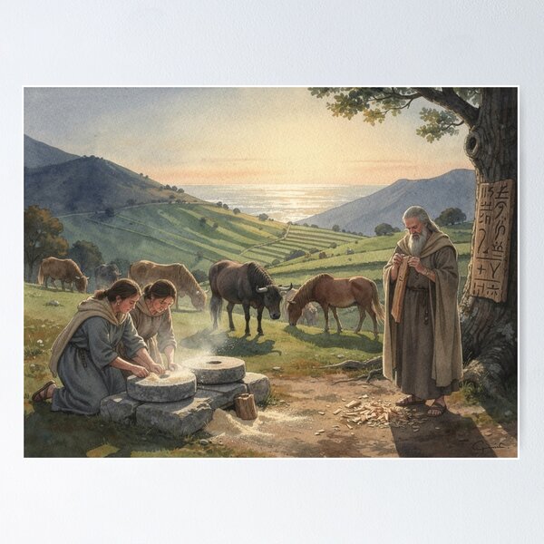 Item preview, Life of the people among the Cantabri (Celts) designed and sold by jefboutique6150.
