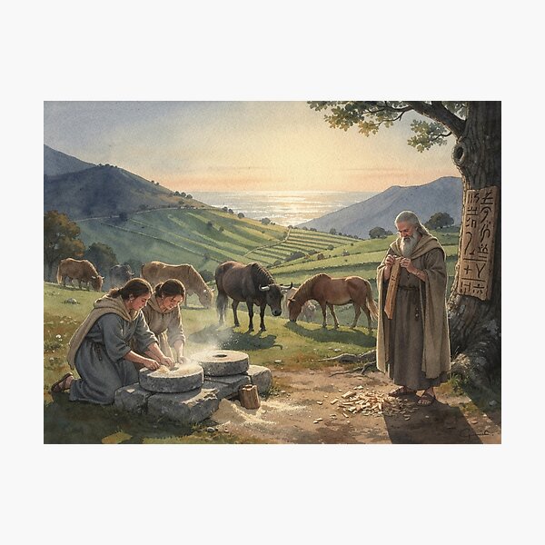 Item preview, Life of the people among the Cantabri (Celts) designed and sold by jefboutique6150.