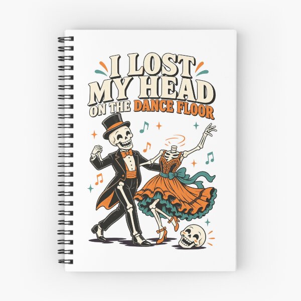 Item preview, I Lost My Head on the Dance Floor Funny Skeleton Halloween. designed and sold by The-T-In-Retro.