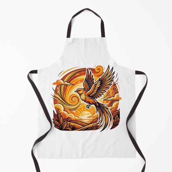 Item preview, Phoenix Rising Sun Sunset Bird Art designed and sold by Sanan Israyilli.