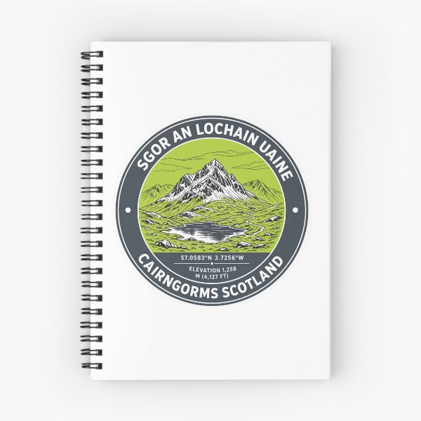 Item preview, Sgor An Lochain Uaine Cairngorms Scotland Mountain Hiking designed and sold by jeshands.