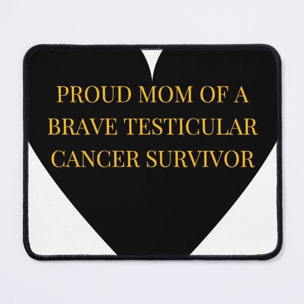 Item preview, Proud Mom of a Brave Testicular Cancer Survivor designed and sold by TheIconSmith.