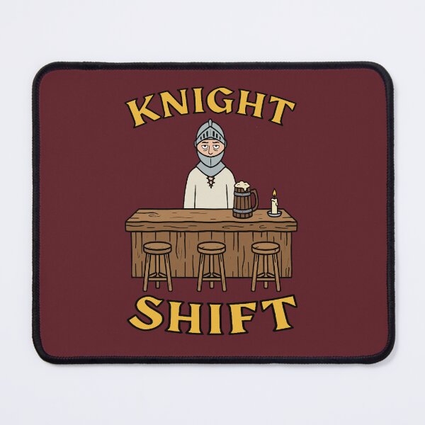 Item preview, Knight Shift - Bartending Knight designed and sold by Regal Rev.