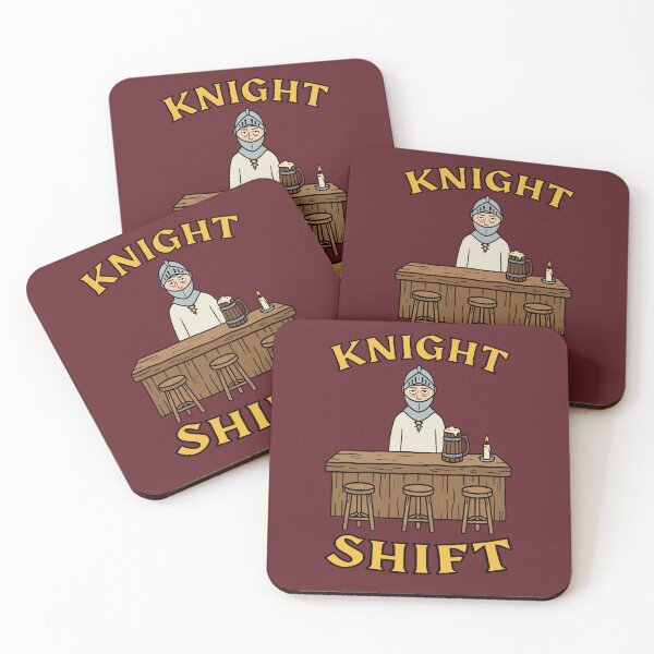 Item preview, Knight Shift - Bartending Knight  designed and sold by Regal Rev.