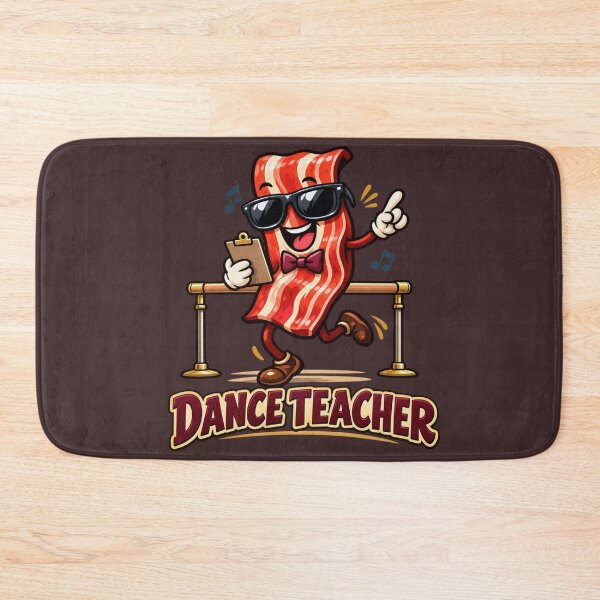 Item preview, Dance Teacher Dancing Bacon Character designed and sold by BROHLine Studio.