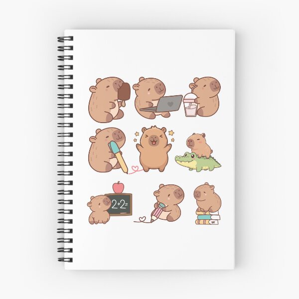 Item preview, Chibi Kawaii Capybara Cute Illustration designed and sold by Amazing Design Store.