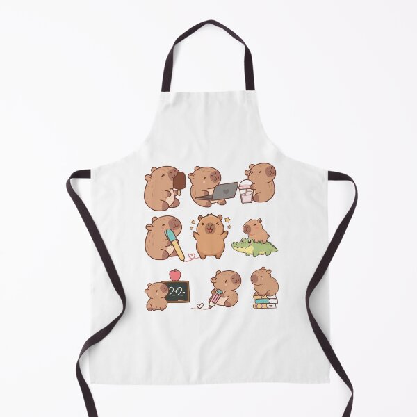 Item preview, Chibi Kawaii Capybara Cute Illustration designed and sold by Amazing Design Store.