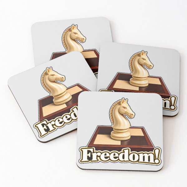 Item preview, Chess Knight Freedom – Funny Trapped Knight Chess Design designed and sold by RaulWeirdAndFun.