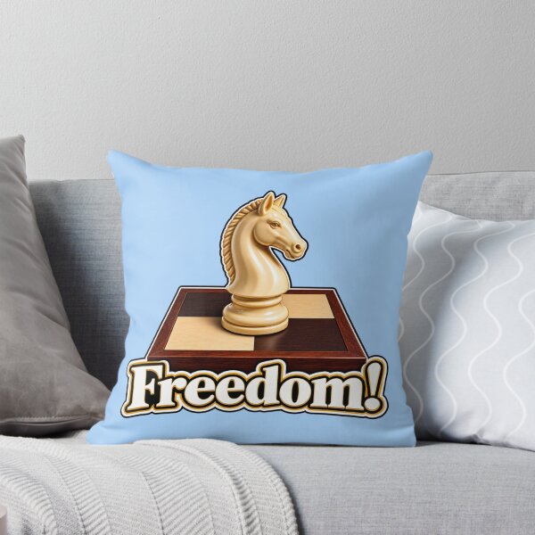 Item preview, Chess Knight Freedom – Funny Trapped Knight Chess Design designed and sold by RaulWeirdAndFun.