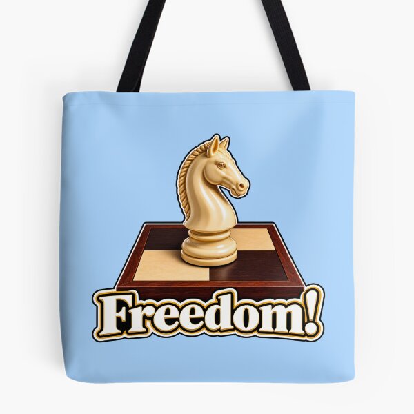 Item preview, Chess Knight Freedom – Funny Trapped Knight Chess Design designed and sold by RaulWeirdAndFun.