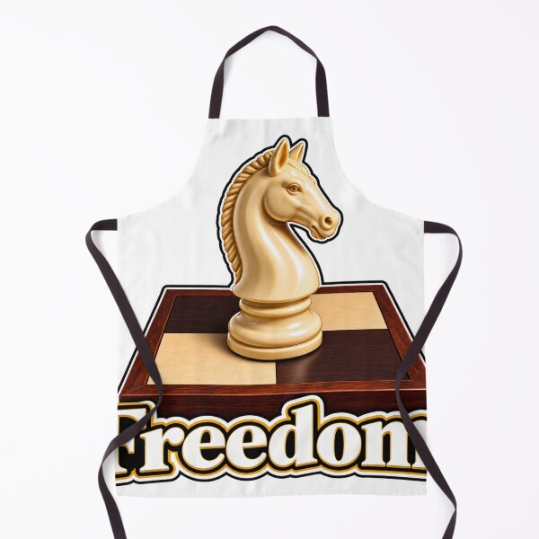 Item preview, Chess Knight Freedom – Funny Trapped Knight Chess Design designed and sold by RaulWeirdAndFun.