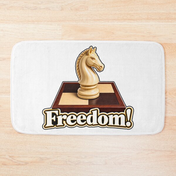 Item preview, Chess Knight Freedom – Funny Trapped Knight Chess Design designed and sold by RaulWeirdAndFun.