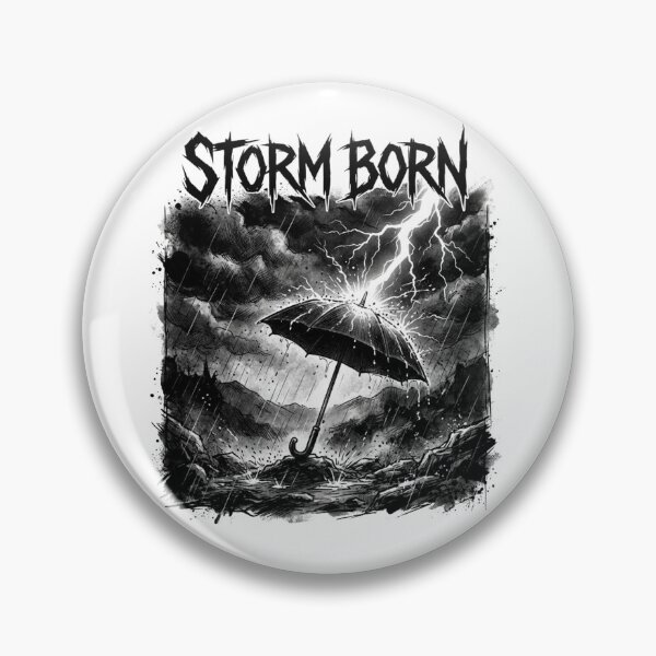 Item preview, Storm Born Gothic Metal Lightning Art designed and sold by Sanan Israyilli.