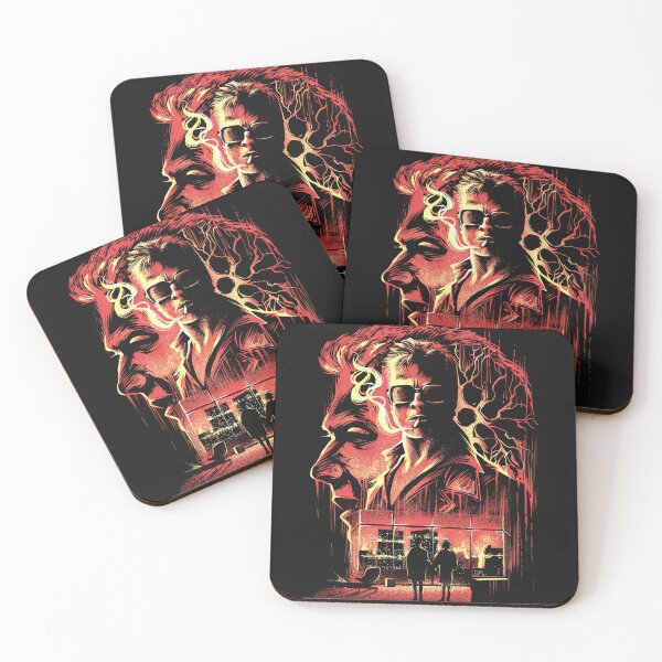 Item preview, Duality Mind Chaos Rebel Smoking Silhouette Retro Grunge Cult Film Dark Art designed and sold by AntoniusBachman.
