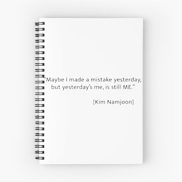 Item preview, Inspirational Kim Namjoon BTS Quote Typography Design designed and sold by AhsanSaleem760.