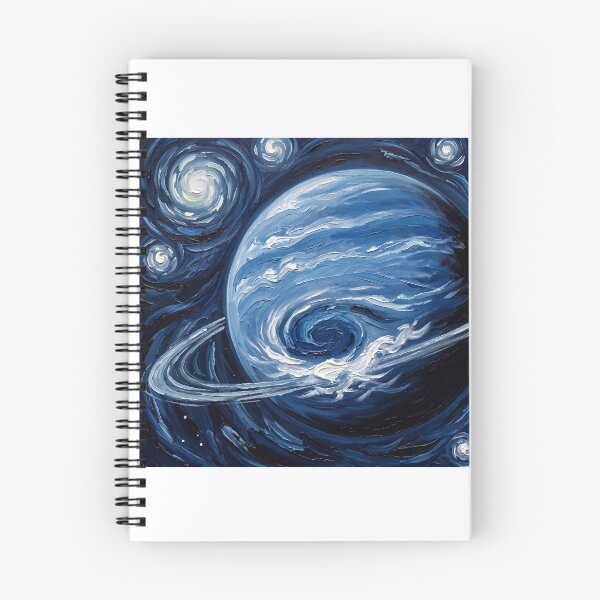 Item preview, Neptune Starry Night Space Landscape designed and sold by Bad-Decisions-Designs.