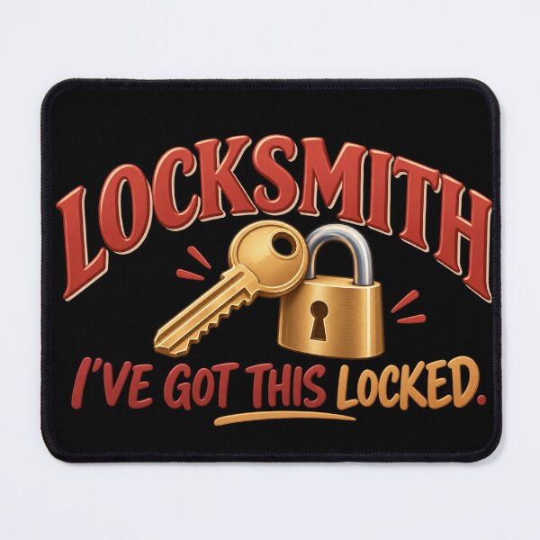 Item preview, Locksmith Humor – Key Master at Work designed and sold by Tadeusz1.