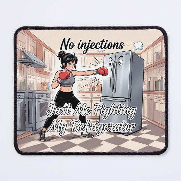 Item preview, Funny Tee No Injections Weight Loss designed and sold by Home Decor Art.