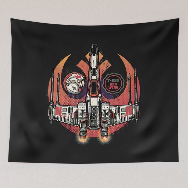 Item preview, Retro Space Starfighter Galactic Rebel Pilot Cosmic Fighter Sci-Fi Vector Art designed and sold by AntoniusBachman.