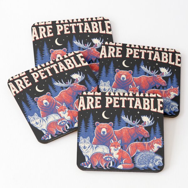 Item preview, All Animals Are Pettable Some Only Once Wild Animal Humor Wilderness Lover designed and sold by ZAbiriarto.