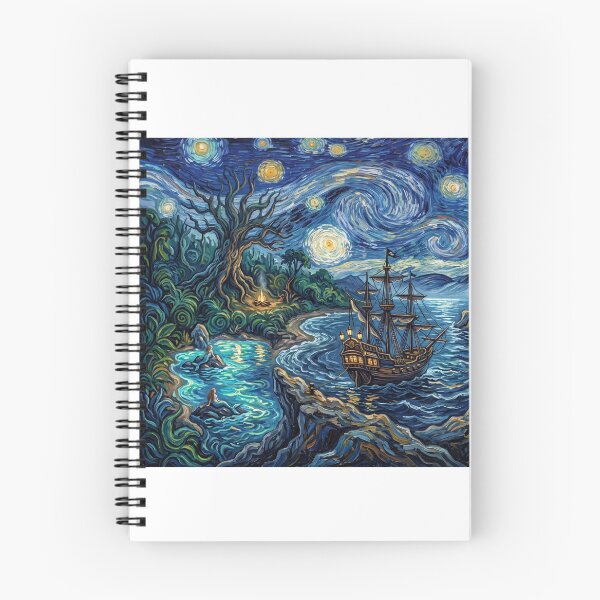 Item preview, Neverland Starry Night Fantasy Landscape designed and sold by Bad-Decisions-Designs.