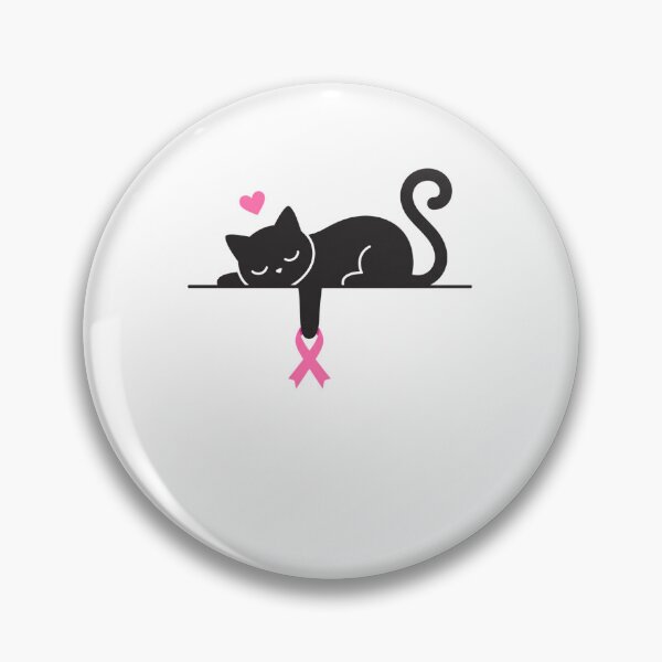 Item preview, Pink Ribbon Cat Breast Cancer Awareness Supporter designed and sold by ZAbiriarto.