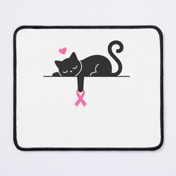 Item preview, Pink Ribbon Cat Breast Cancer Awareness Supporter designed and sold by ZAbiriarto.