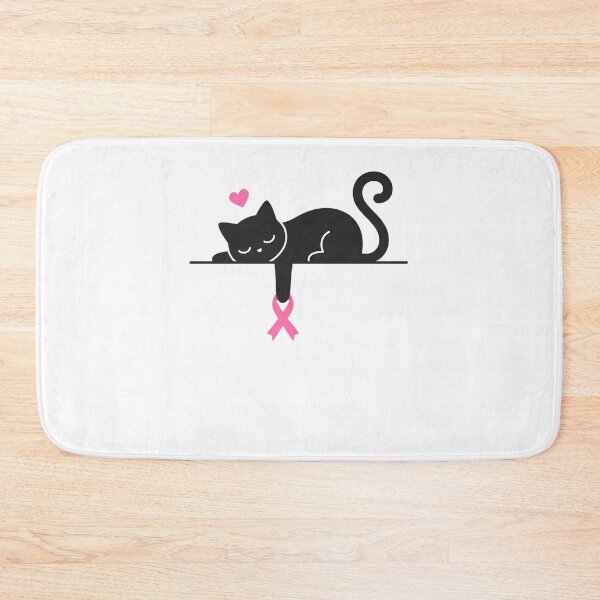 Item preview, Pink Ribbon Cat Breast Cancer Awareness Supporter designed and sold by ZAbiriarto.