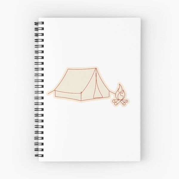 Item preview, Camping Tent and Campfire Outdoor Adventure Design designed and sold by KRStyleClub.