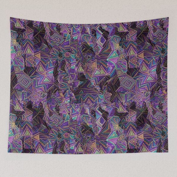 Item preview, Violet Geometries in Star Frenzy designed and sold by Sigtrix.