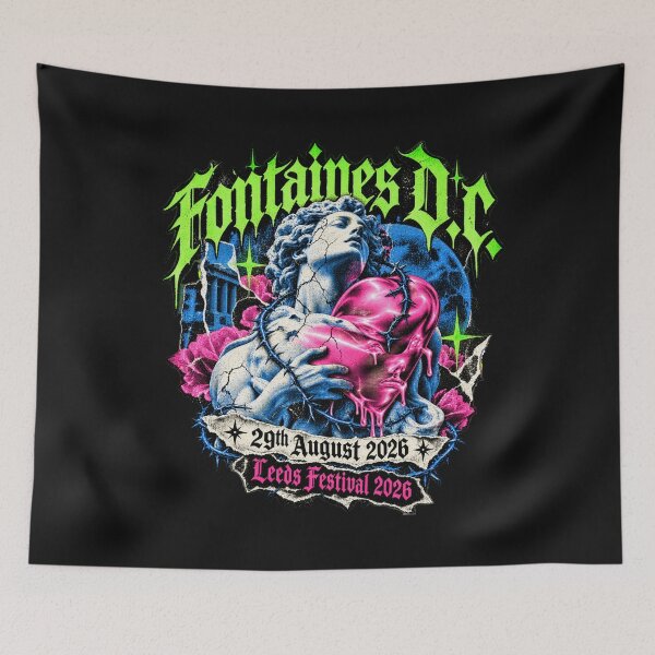 Item preview, Fontaines D.C.Leeds Festival 2026 designed and sold by AndyGordon125.
