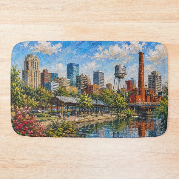 Item preview, Birmingham, Alabama Painting – Beautiful Place in the United States of America. designed and sold by GalleryKauffeld.