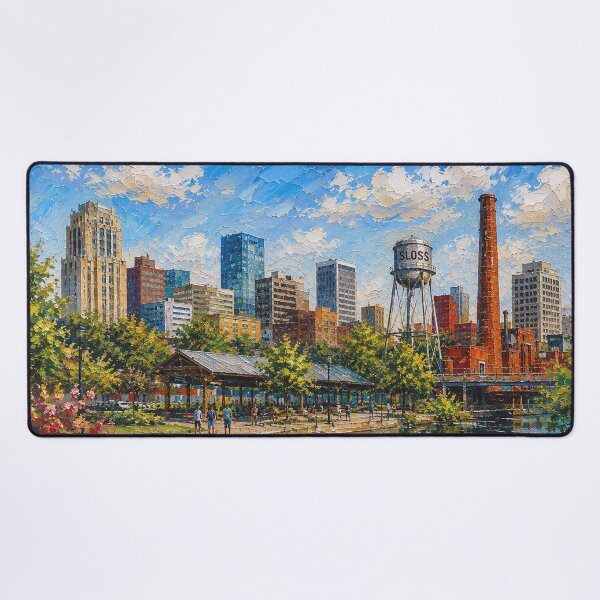Item preview, Birmingham, Alabama Painting – Beautiful Place in the United States of America. designed and sold by GalleryKauffeld.