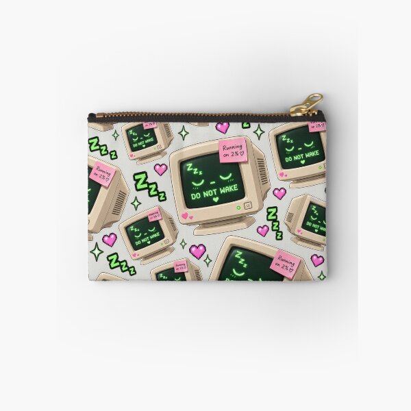 Item preview, Do Not Wake – Retro Sleeping Computer Y2K Design designed and sold by MetaModel Editions.