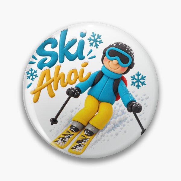 Item preview, Skiers - Ski Ahoy designed and sold by Zeewind.