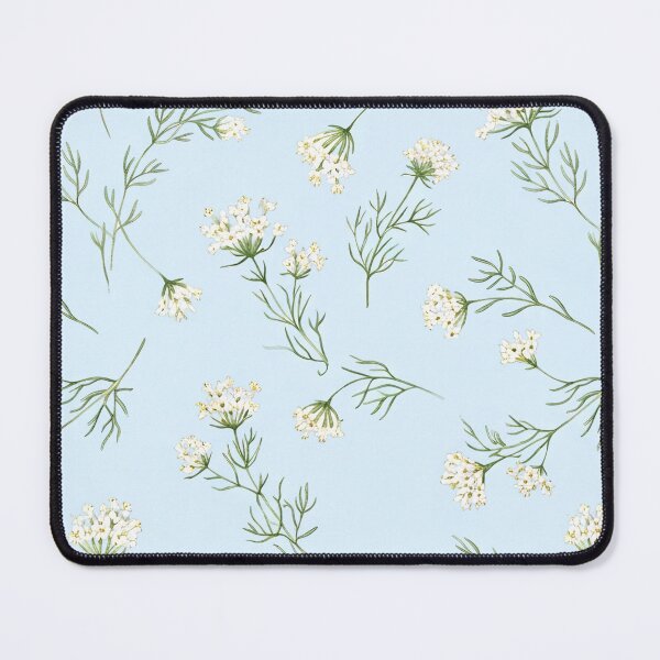 Item preview, Minimalist Cream Wildflower Sprigs Repeating Pattern designed and sold by Studio BC.