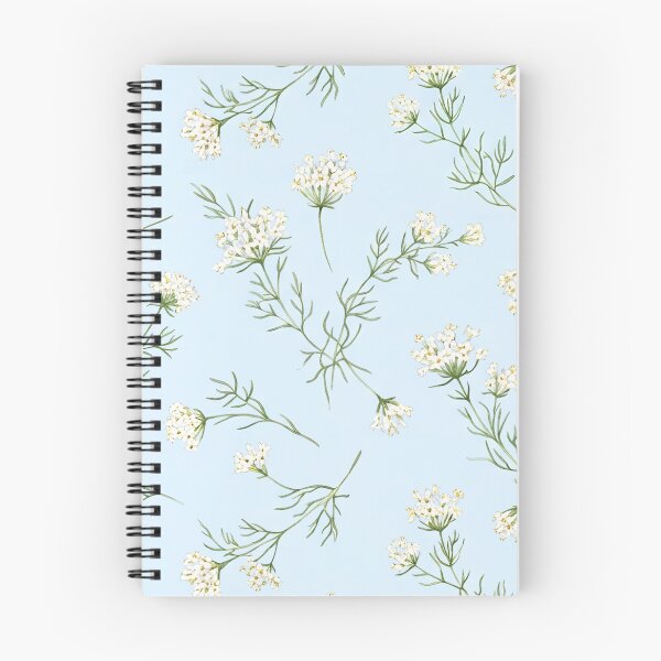 Item preview, Minimalist Cream Wildflower Sprigs Repeating Pattern designed and sold by Studio BC.