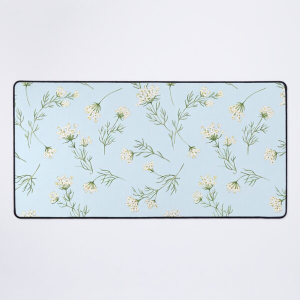 Item preview, Minimalist Cream Wildflower Sprigs Repeating Pattern designed and sold by Studio BC.