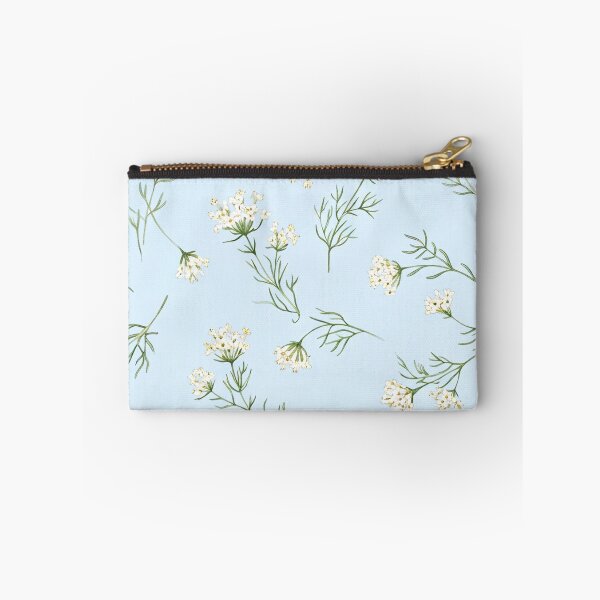 Item preview, Minimalist Cream Wildflower Sprigs Repeating Pattern designed and sold by Studio BC.