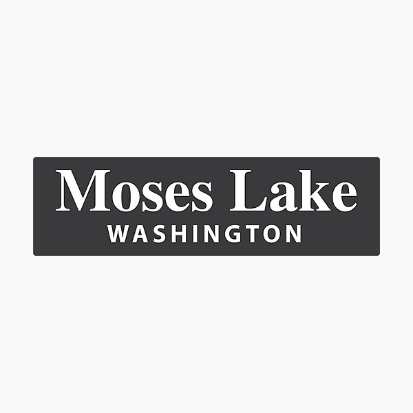 Aperçu de l'œuvre Lac Moses, Washington créée et vendue par EveryCityxD1.