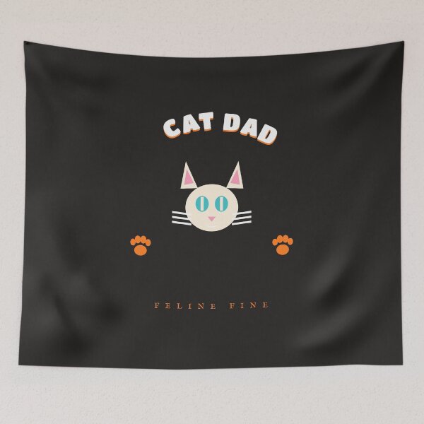 Item preview, Cat Dad - Cute Cat Lover Design designed and sold by JongoMongo.