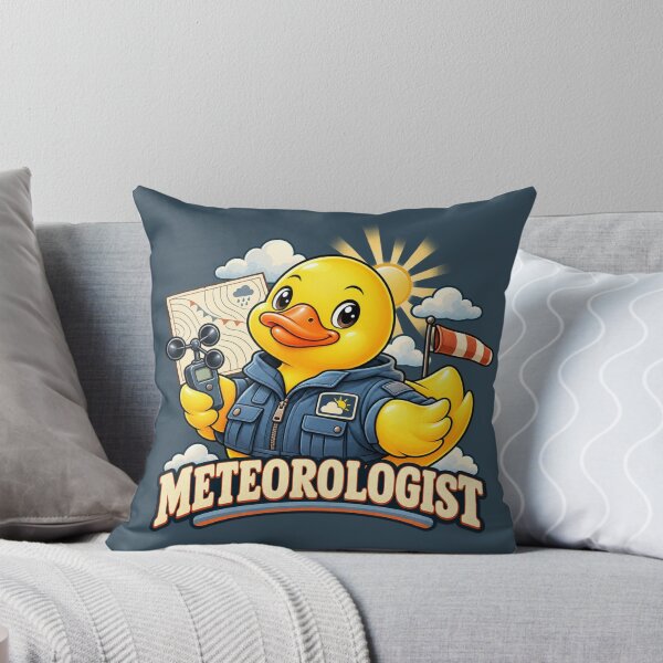 Item preview, Meteorologist Rubber Duck Weather Character designed and sold by BROHLine Studio.