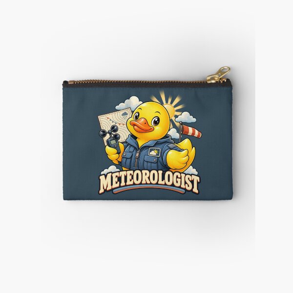 Item preview, Meteorologist Rubber Duck Weather Character designed and sold by BROHLine Studio.
