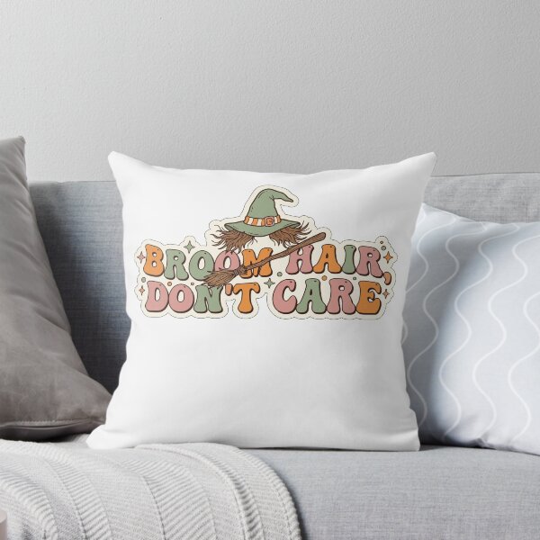 Item preview, Broom Hair Don't Care Funny Retro Witch Halloween Graphic designed and sold by CreativeCrest.