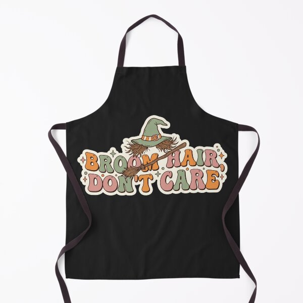 Item preview, Broom Hair Don't Care Funny Retro Witch Halloween Graphic designed and sold by CreativeCrest.